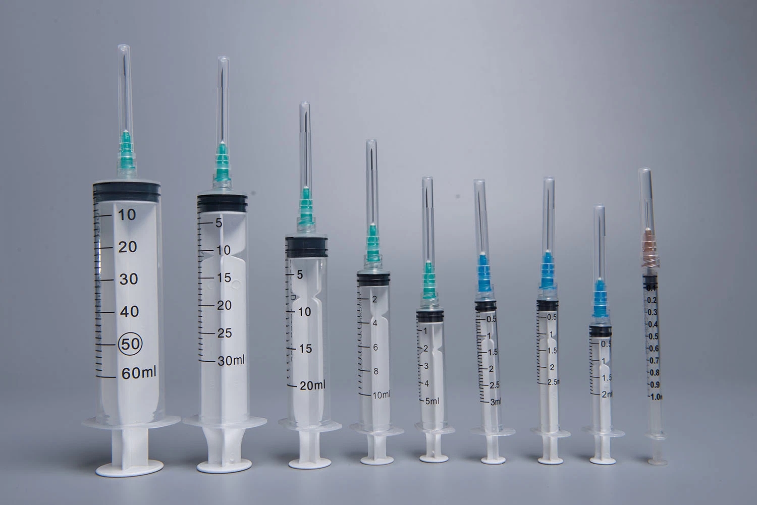 Syringes Sterile Disposable Medical Syringe with Luer Slip Tip