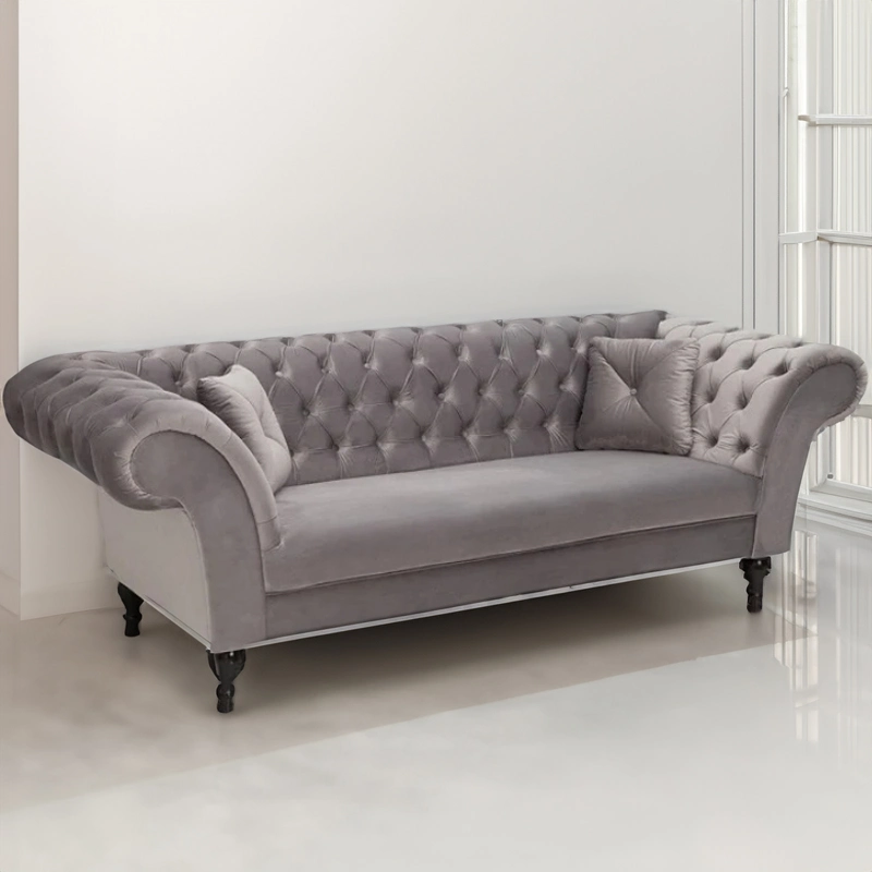 Huayang Maßgeschneiderte Stoff Loveseat Modernes Wohnzimmer Sektional Sofa Startseite Möbel SGS Certified Factory Couch
