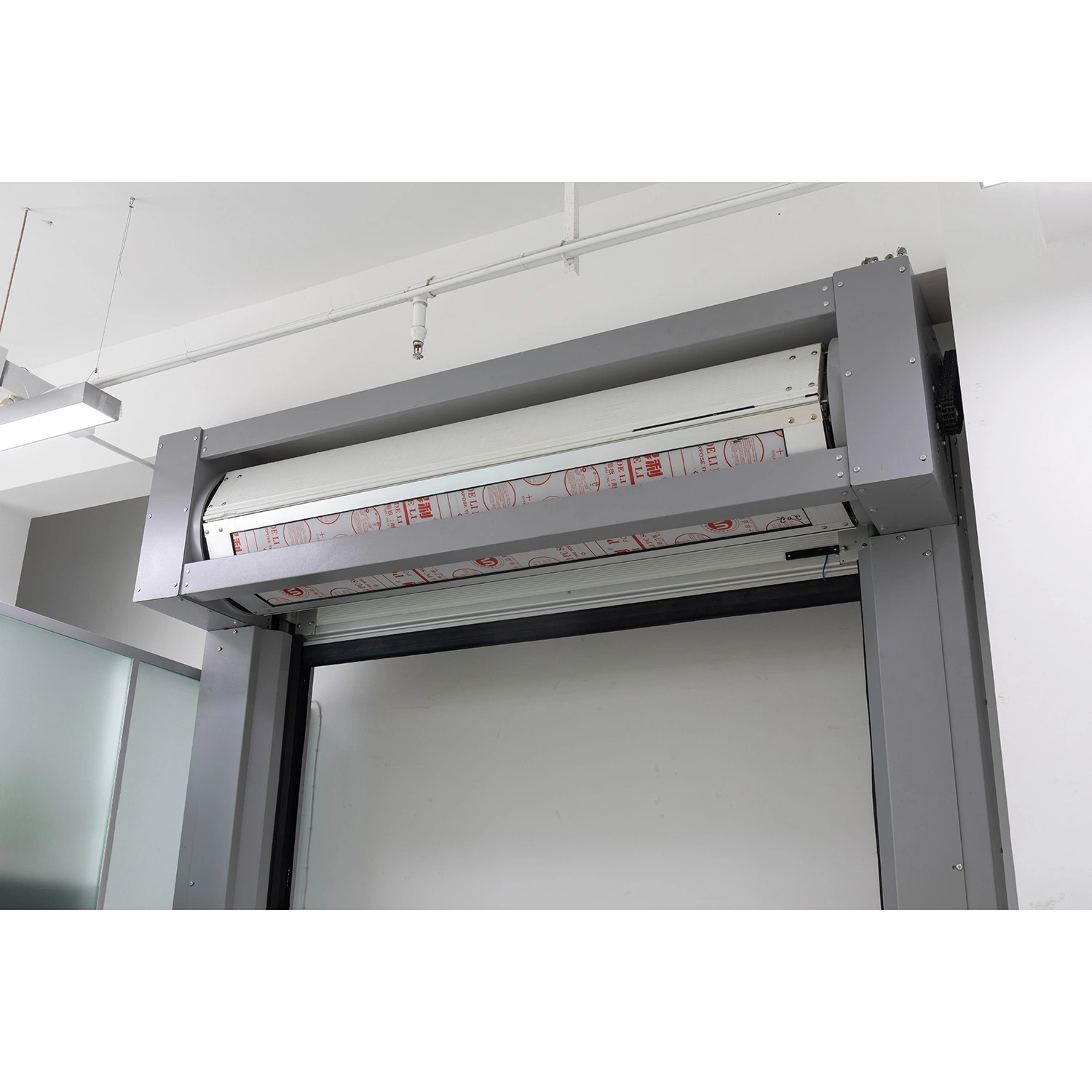 Airtight Industrial Security Aluminum Spiral High Speed Hard Fast Roll up Doors