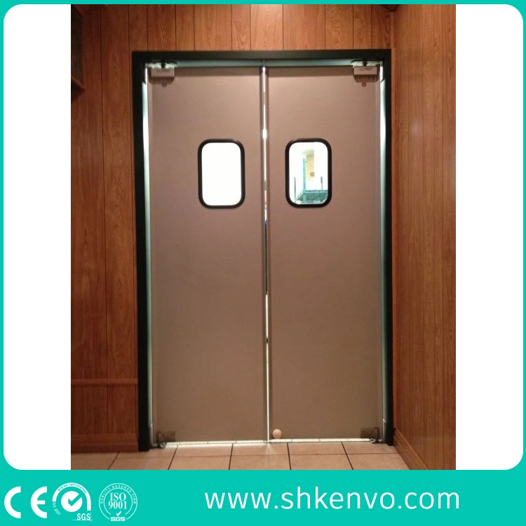 Commercial Steel Restaurant Double Acting Impact Traffic Doors