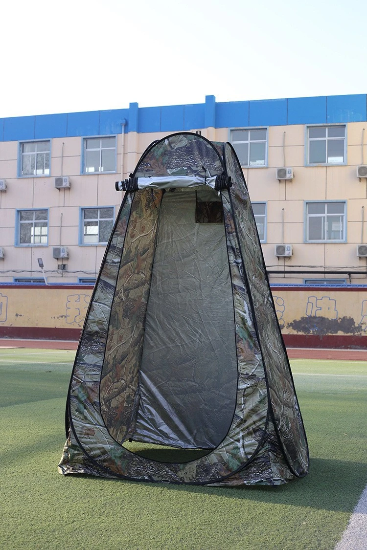 Camping Shelter WC com duche Pop-up de tenda tenda de privacidade, Piscina Alterando a preparação da sala de armazenagem de águas balneares de pesca tendas, Portable tenda com mala de transporte