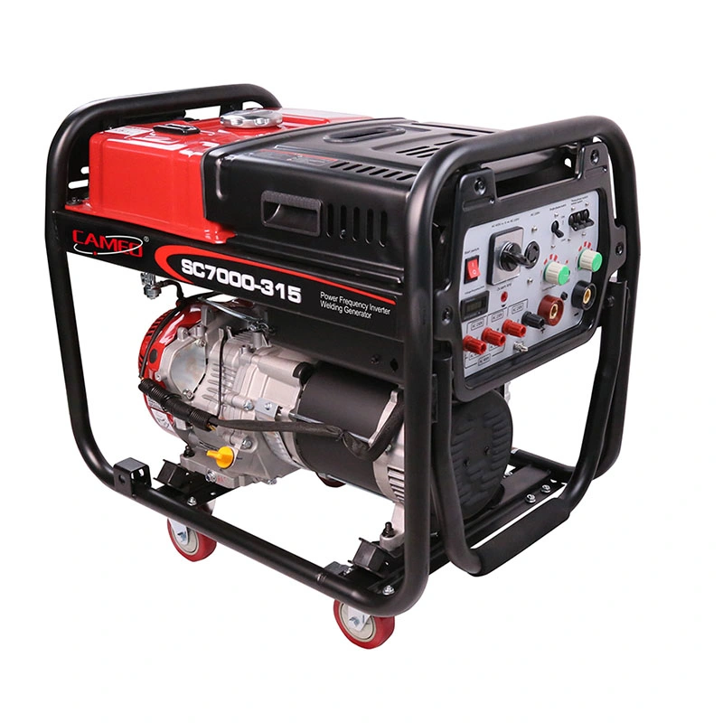 Gerador de soldadura portátil a gasolina/inversor diesel para venda 200 250 Máquina de soldar com braço a gás de 300 AMP de 5kVA de 6kVA de 7 kVA Preço do gerador e da máquina de soldadura