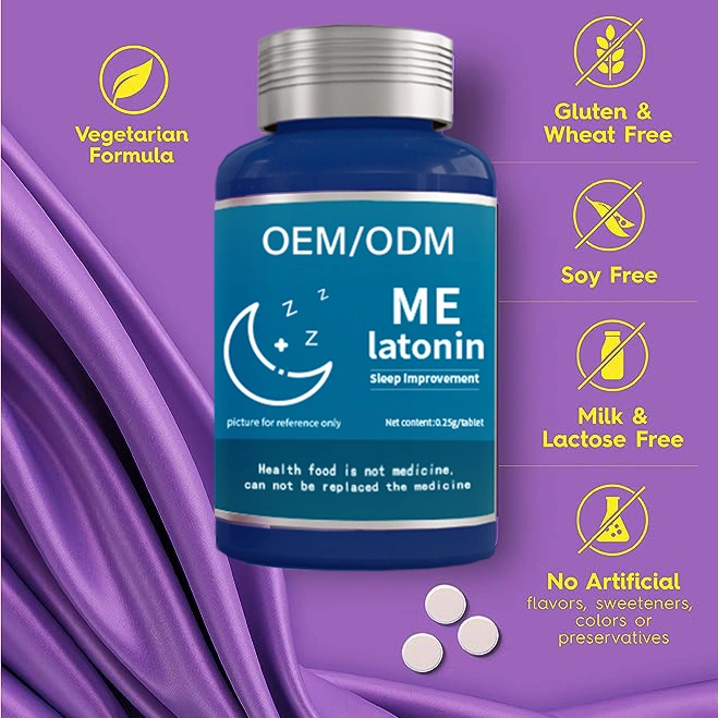 Melatonin Tablets for Travelers - Jet Combat Lag and Reset Sleep Patterns