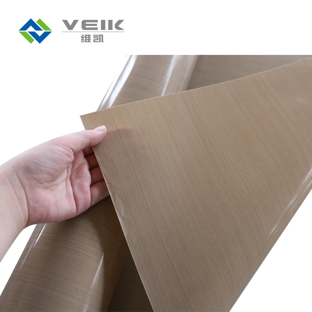 Wholesale/Supplier PTFE Coated Fiberglass Fabric High Temperature Resistance PTFE Sheet