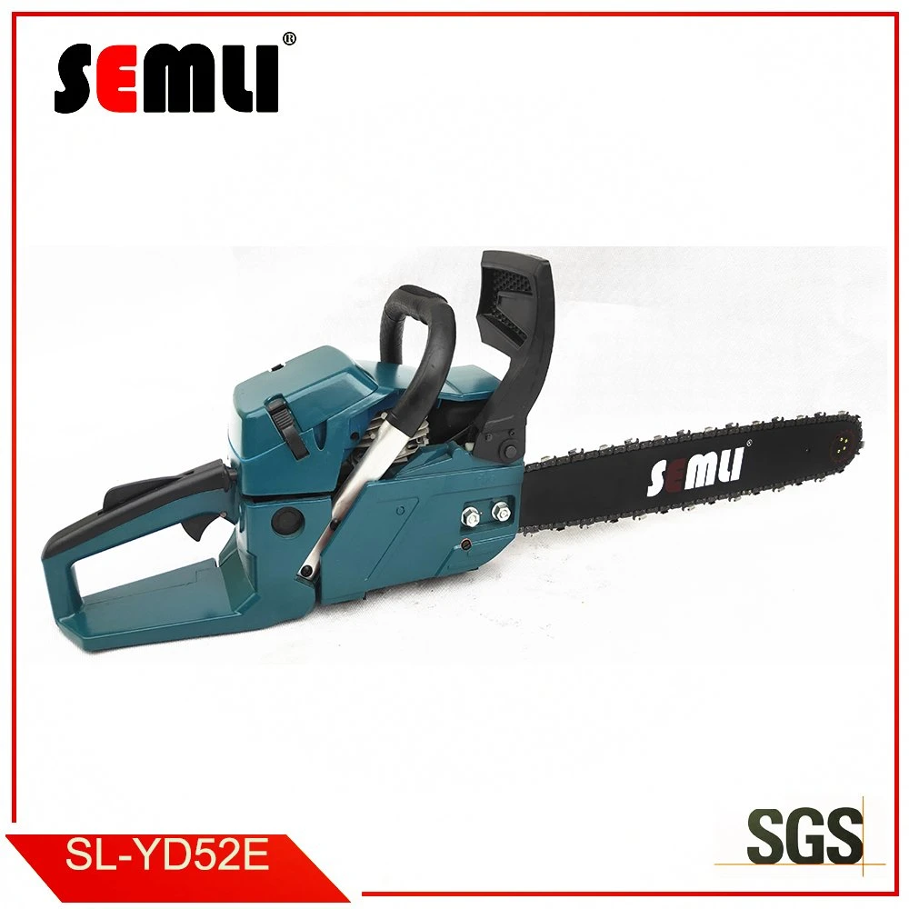 Hot Sale Professional Gasoline Chainsaw Machine with Metal Starter Cover