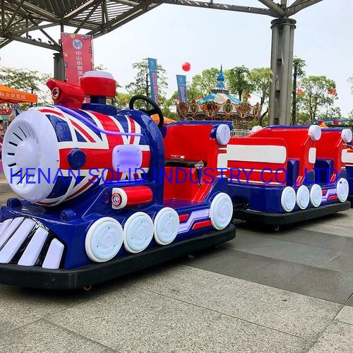 Создай свой дизайн Carton Kid Train Ride Shopping Mall Park CE RoHS Мини-поезд без трекбеков