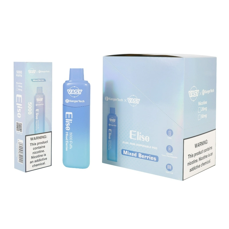 Wholesale Vasy Elise 5000 Puff in Stock Disposable Vape Big Promotion