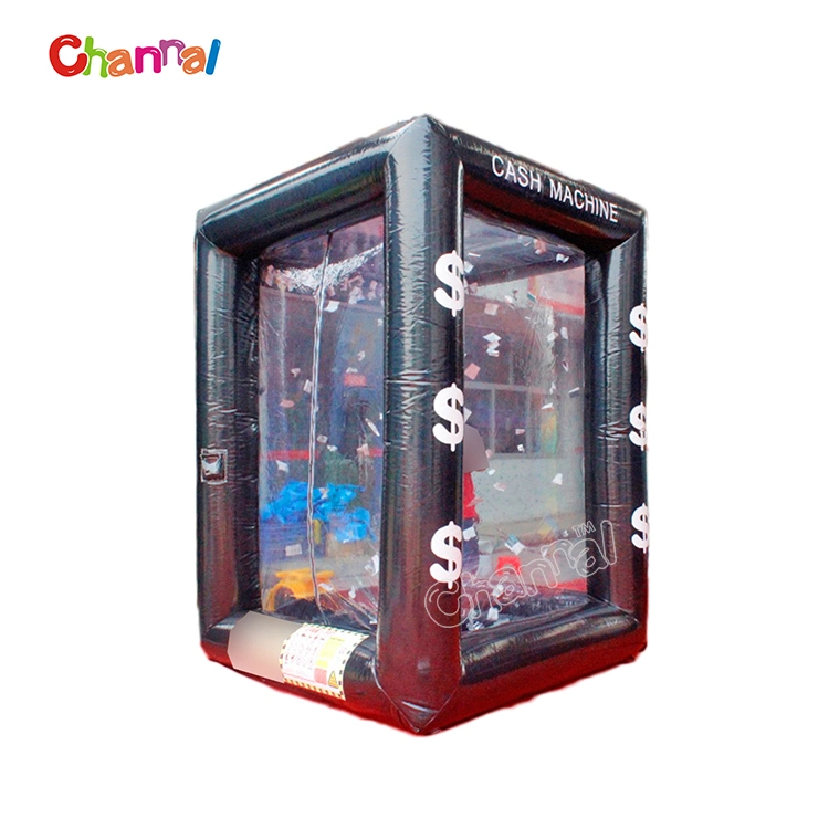 Custom Cheap Inflatable Cash Cube Inflatable Money Machine