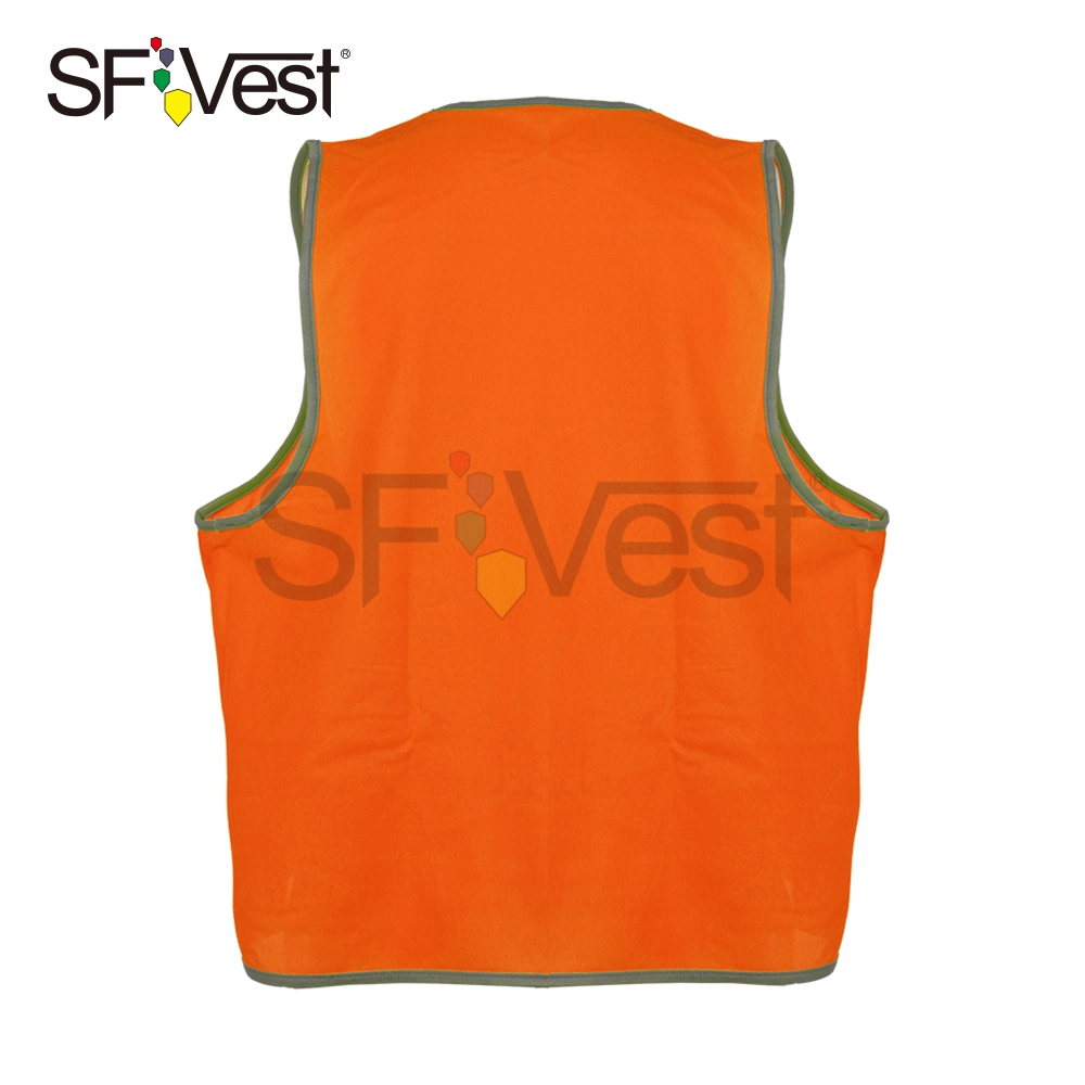 Hot Cheap Reflective Safety Vest Polyester PPE Customized Apparel