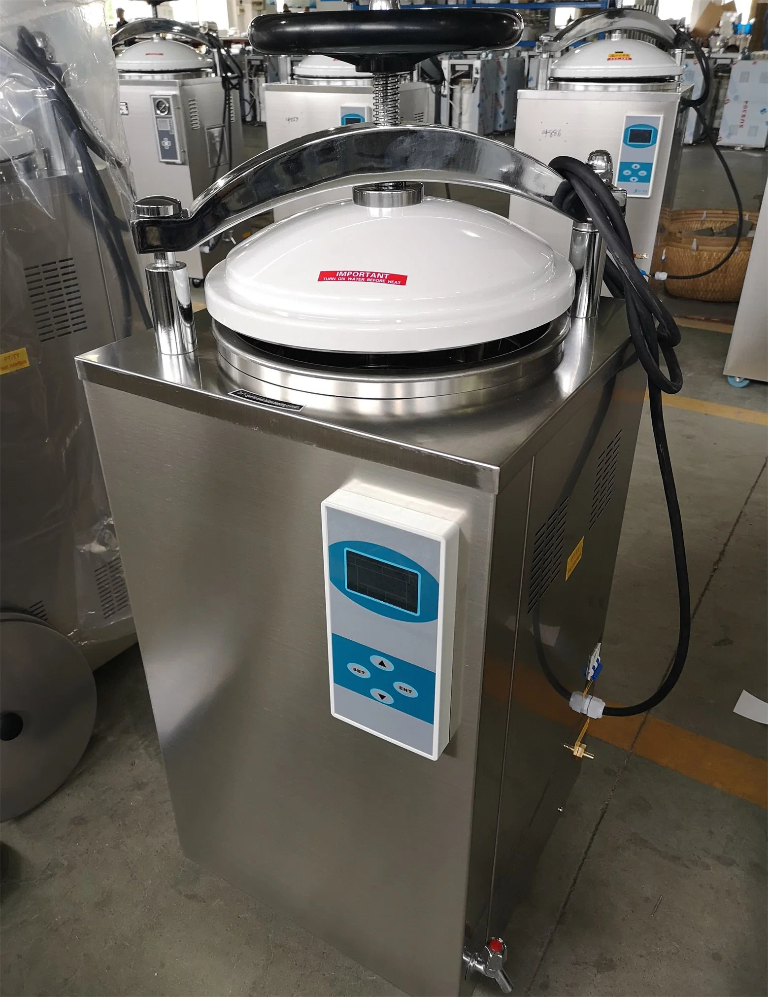 Sada Automatically Vertical Autoclave Medical Machine Sterilizer