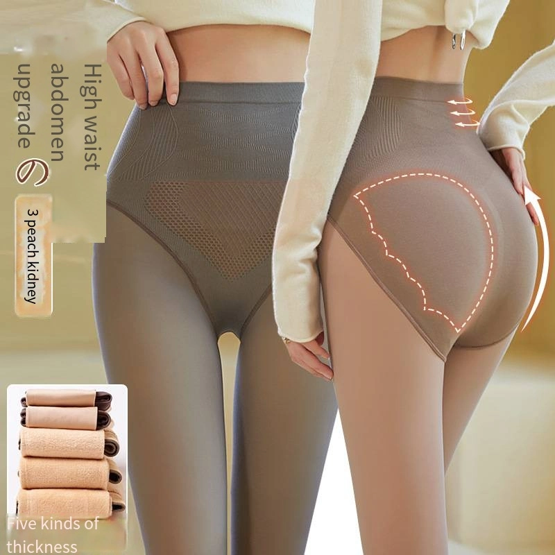 Großhandel/Lieferant Erwachsene Strumpfwaren Samt Frauen Sexy Nylon Strumpfhose Hose Oberschenkel Hoch Winter Thermal Warm Silks Leggings Strümpfe