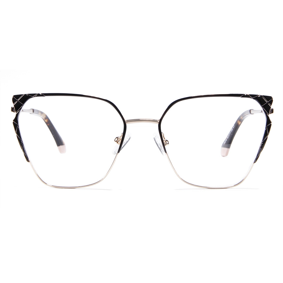 2022 Hot Selling Latest Metal Clear Glasses Trendy Popular Men Optical Frame Eyeglasses Wholesale/Supplier Reading Eyeglasses for Wome