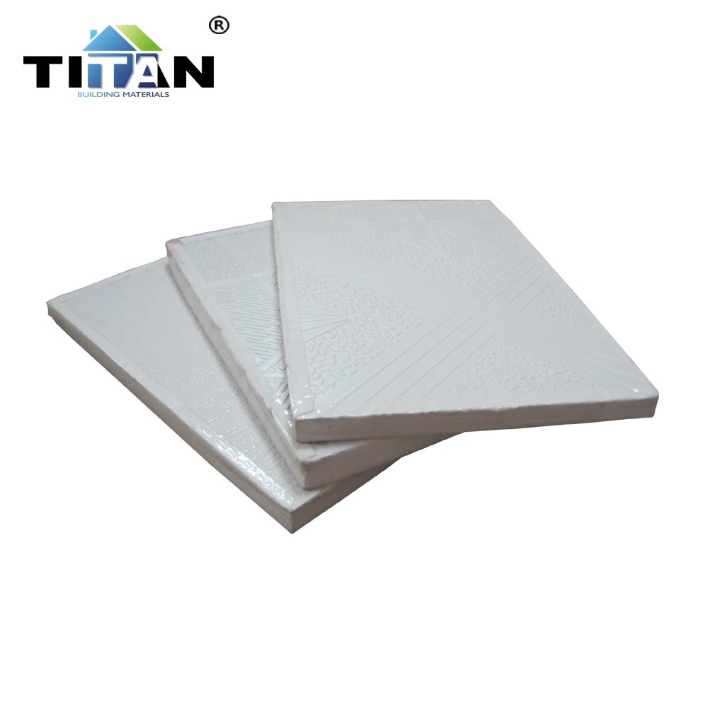 60X60 PVC Faced Gypsum Board for Ceiling