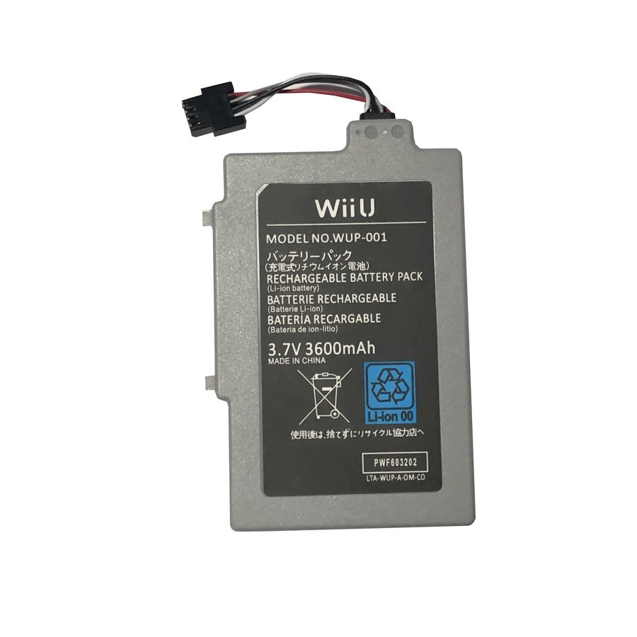 3,7V 3000mAh Li-Ion Ersatz Big Game interne WUP-002 Arr-002 Batterie Pack für Nintendo Wii U 8g Controller Spielkonsole