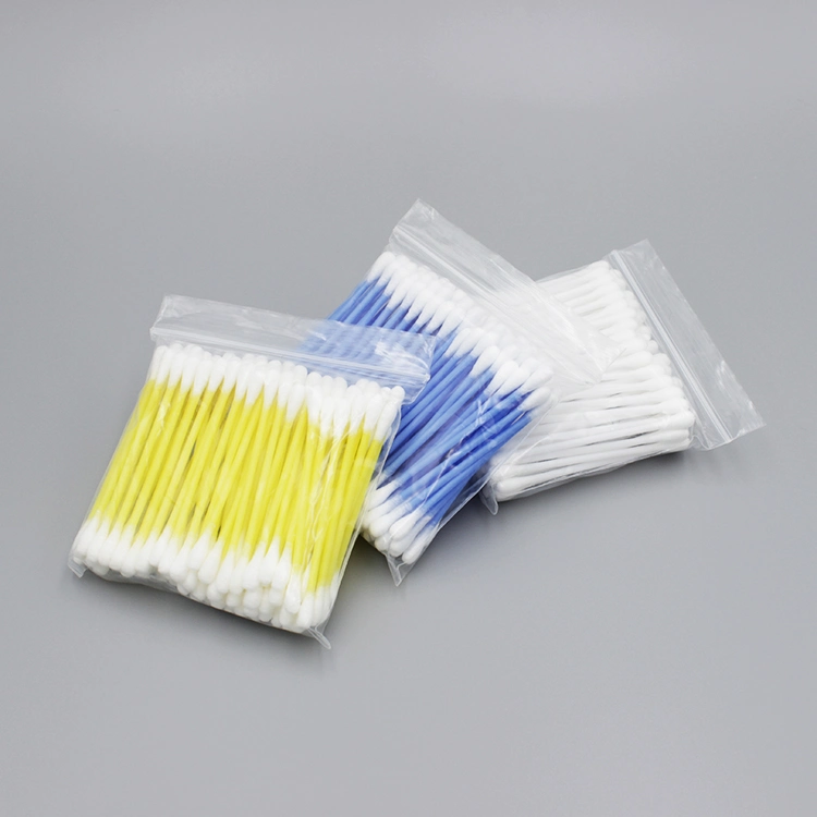 00pcs tampons de coton de bambou Stick Nettoyer les bourgeons de l'oreille