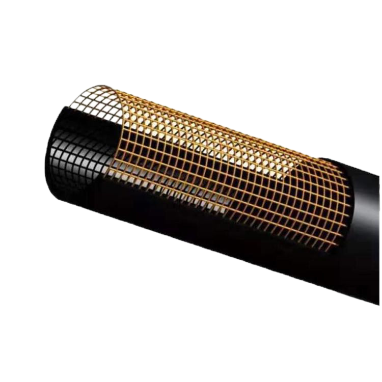 Steel Reinforced HDPE Pipes/ Wire Mesh PE Composite Pipe with High Pressure