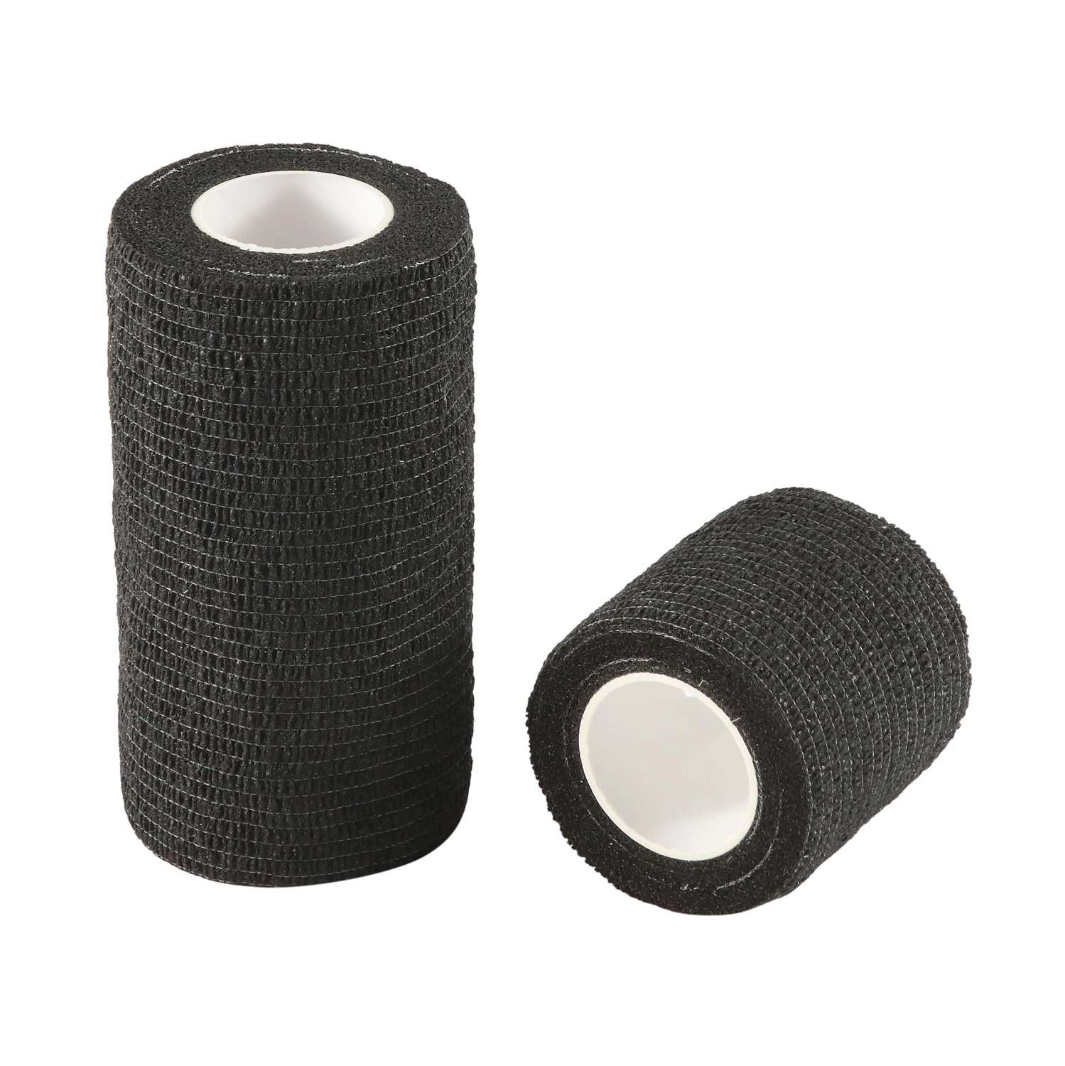 Sports Cotton Compressed Gauze Self Adhesive Tape Rolls Pain Relief Wrinkle Elastic Tubular Bandage