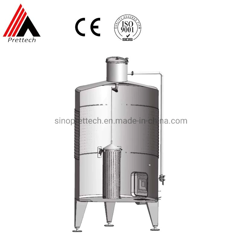 SS304 Vertical Pump Over Fermenter Beer Wine Fermentation Vessel Tank