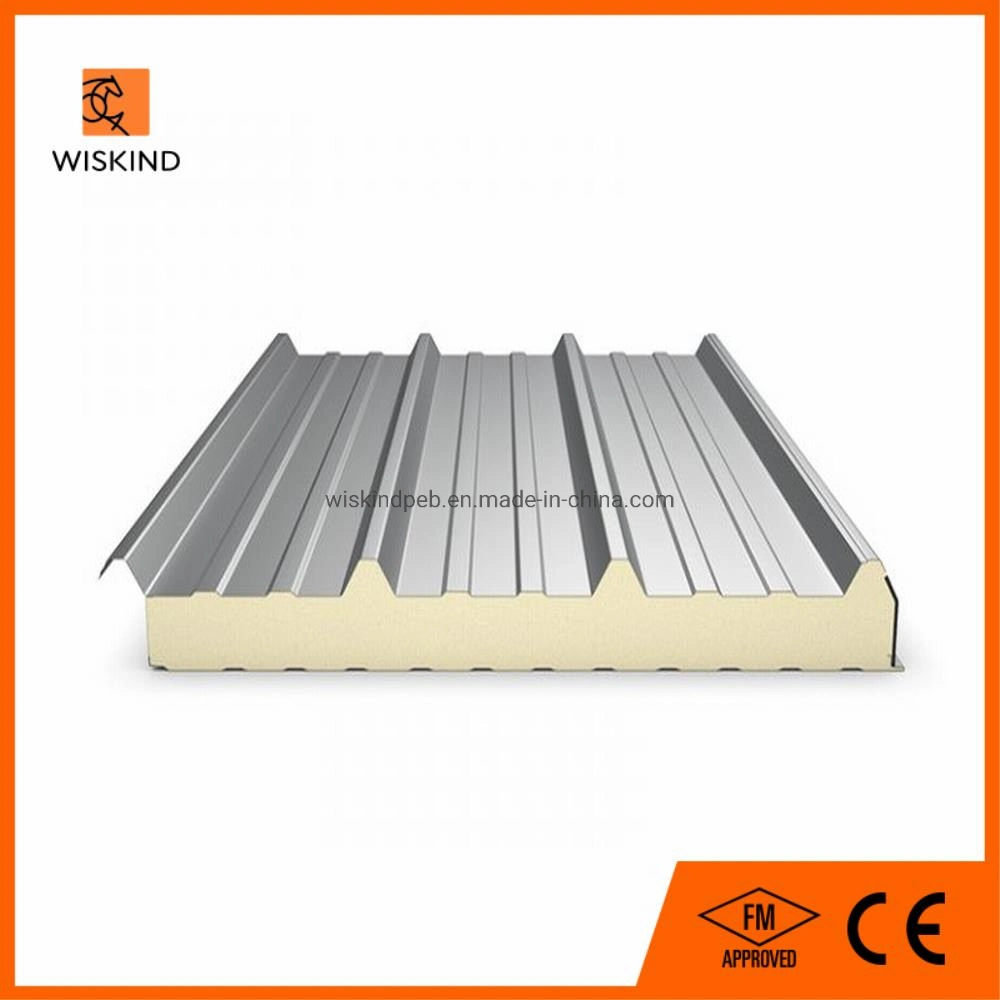 60mm 80mm 100mm 120mm 150mm Insulation Rock Wool Composite Board for Wall System Roof System