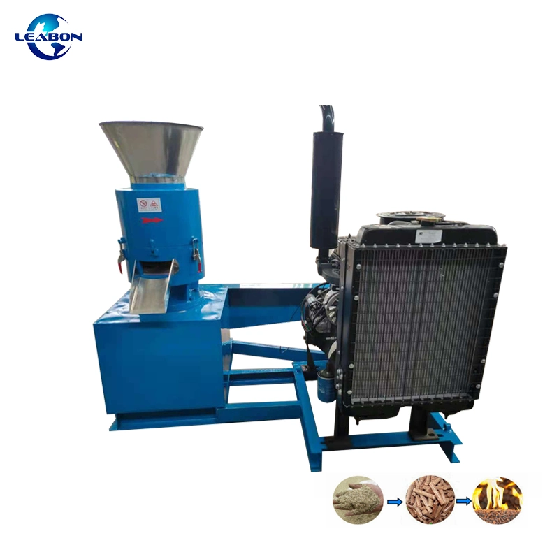 Hot Sales 300kg/H Biomass Peanut Shell and Sawdust Wood Pellet Mill Price