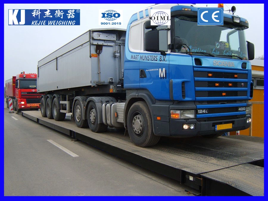 China Kejie Factory 3X12m 60t Weighbridge Equiped with Indicator, Loadcell and Other Accessories for Export