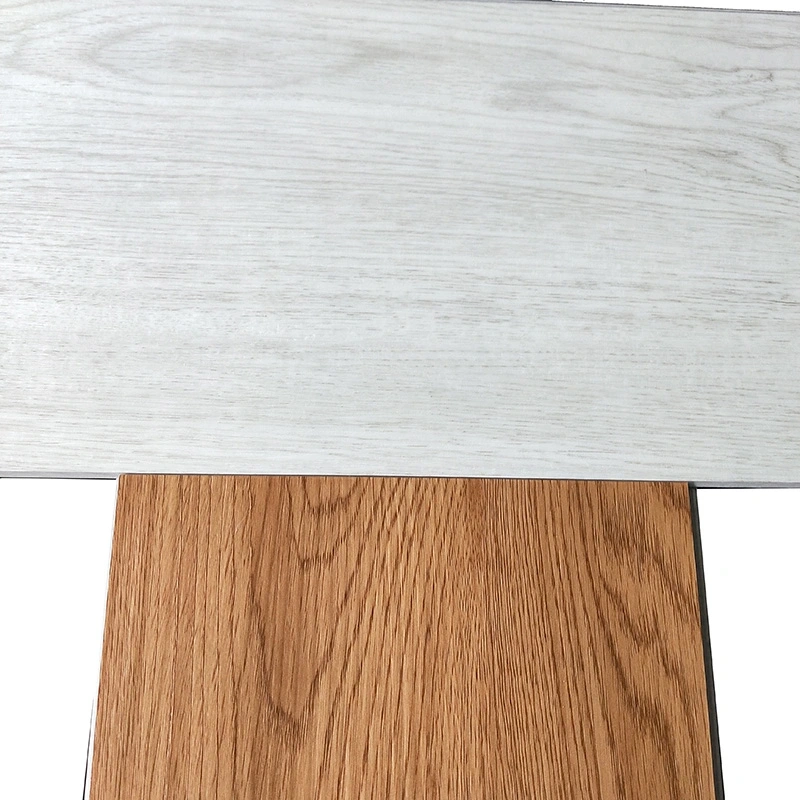 Wood Embossed PVC Interlocking Indoor UV Plastic Spc Flooring