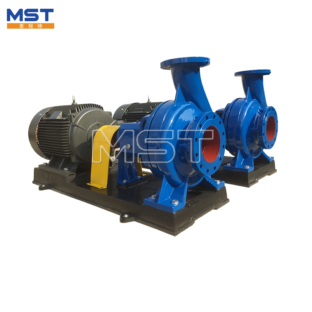 Centrifugal Single Stage Water Pump End Suction Pump Driven by Electric Engine