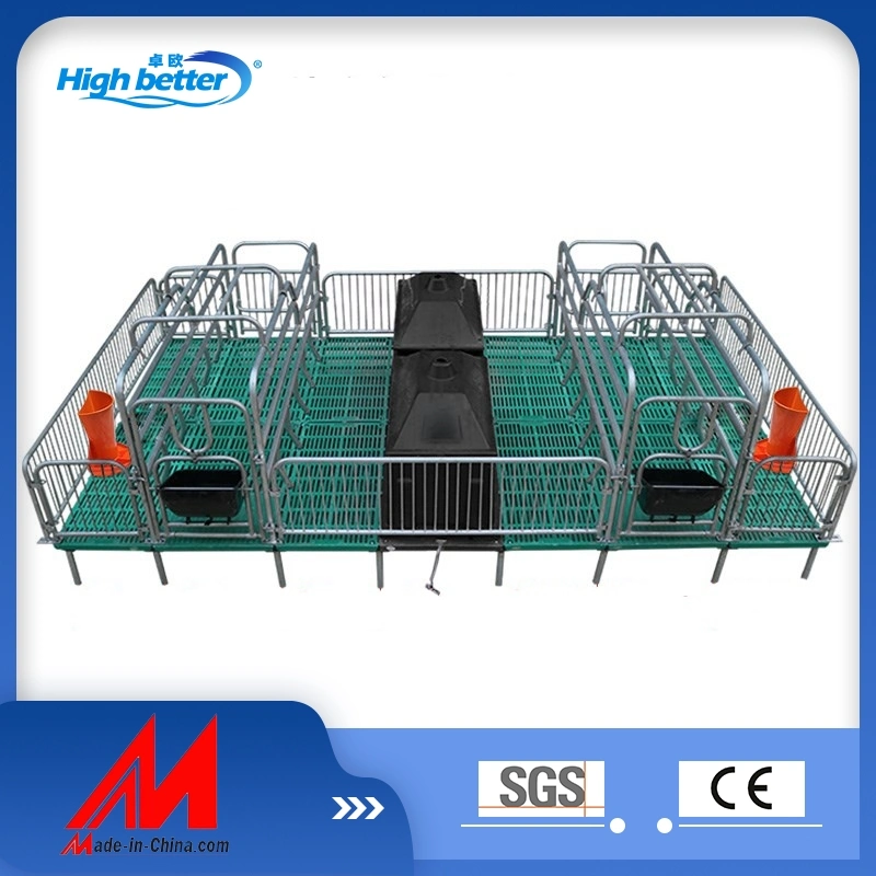 High Quality Hot Galvanized Pig Farrowing Crates /Sows Farrowing Bed /Sows Farming Equipment