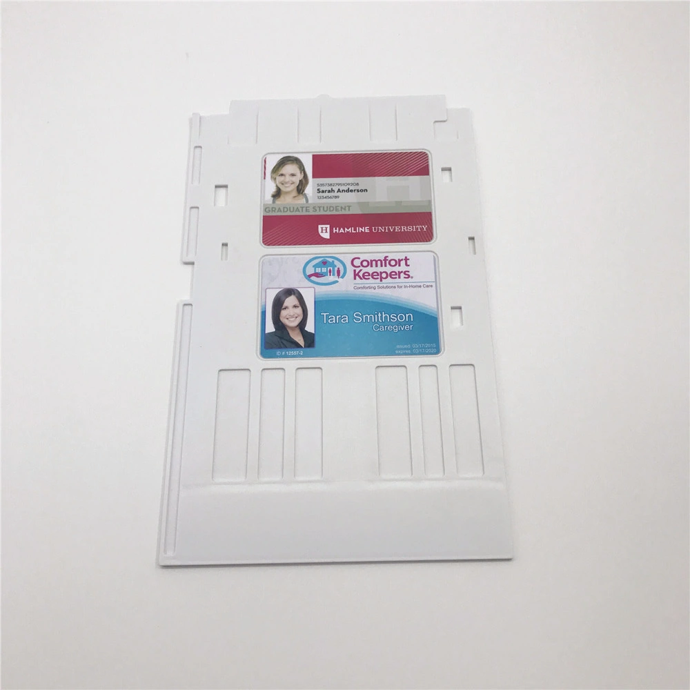 White Inkjet PVC Card Tray for Epson L810 Printer