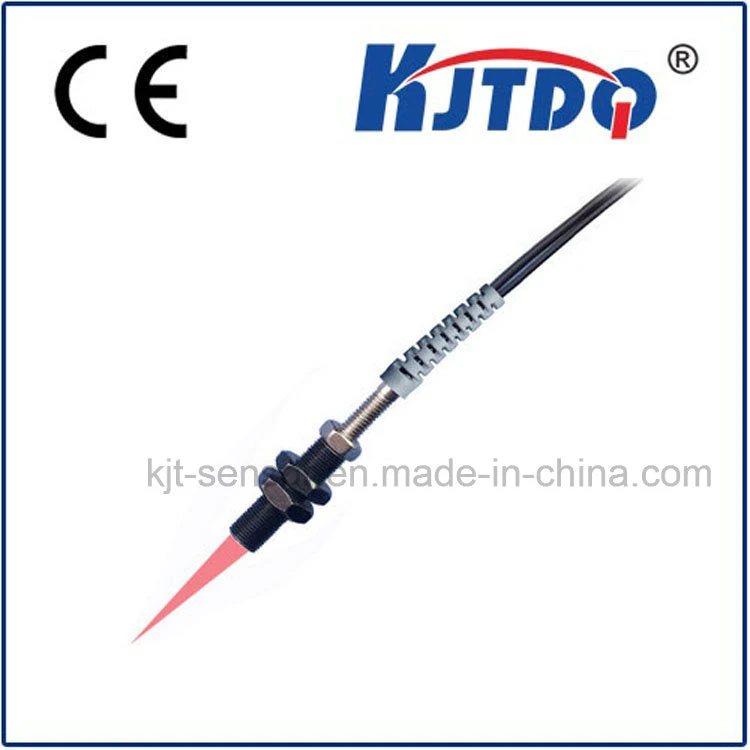 M4 Diffuse Head Fiber Optic Sensor with 1 M Cable