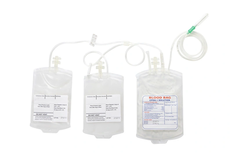 Disposable Blood Bag for Blood Tranfusion