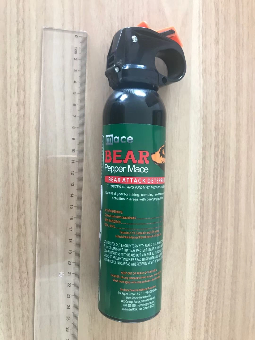 Pepper Spray Large 280ml Type Security Equipment