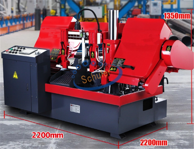 CNC Horizontal Band Saw Metal Aluminum Cutting Machine Band Saw