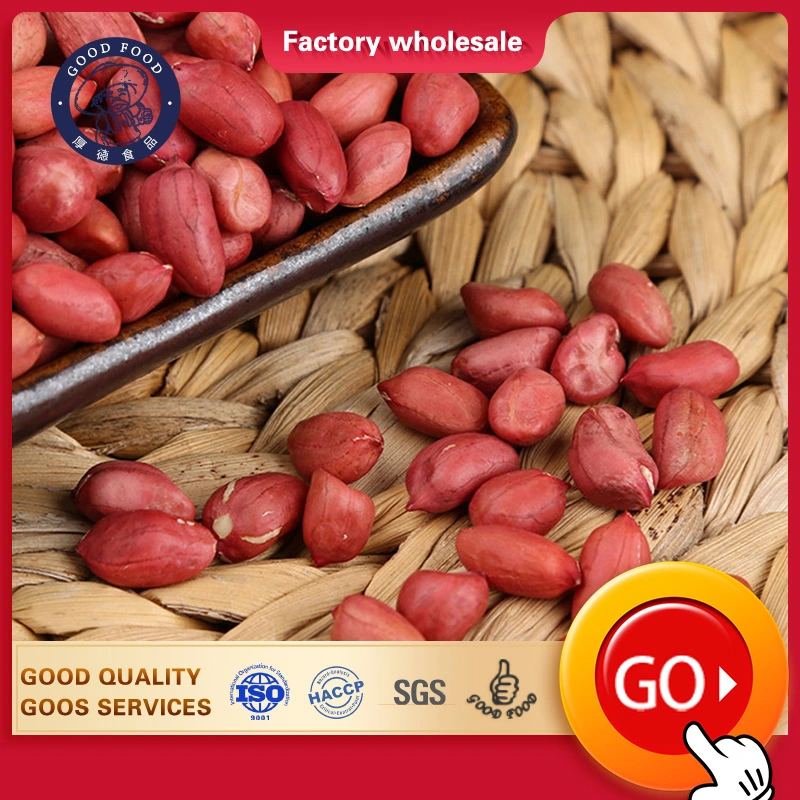 High Quality Bulk Raw Organic Factory Price Red Skin Kernels Peanut