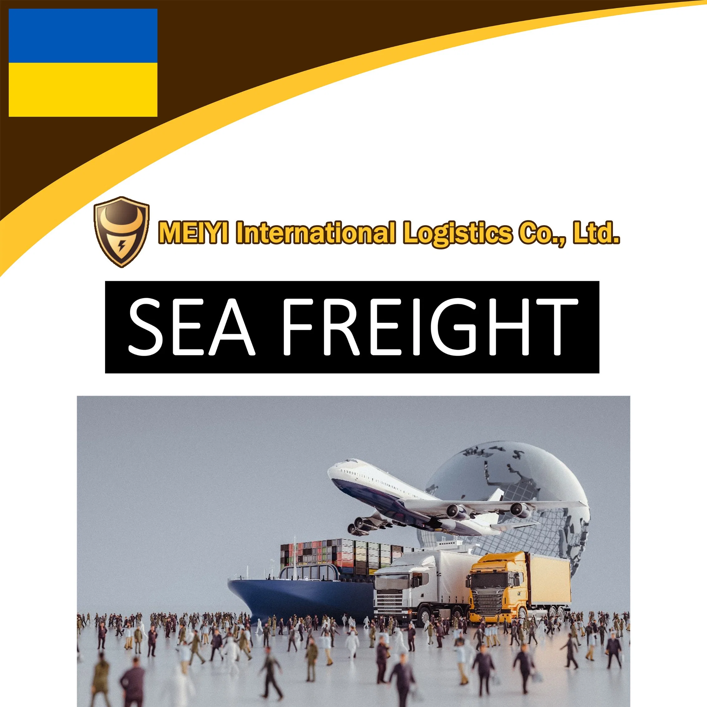 Offrir de service de logistique pour les acheteurs Alibaba à l'Ukraine et de conteneur d'expédition de fret aérien et maritime de l'air sea shipping