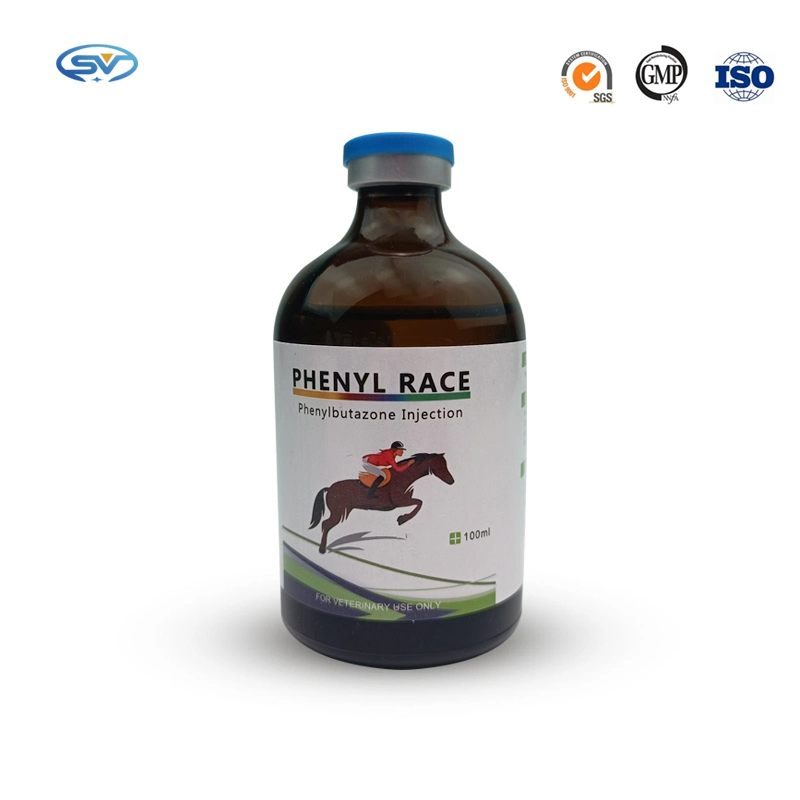 Veterinary Drugs Injectable Phenylbutazone 18% Injectable Solution for Horses Use, 100ml