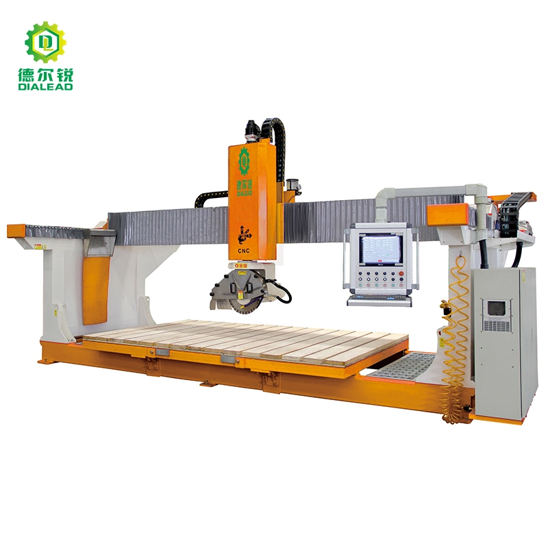 Dialead 5 Axis CNC Stone Cutting Machine for Granite Marble Tile Quartz