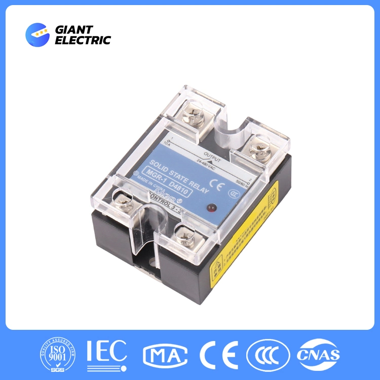 3V-32V 80V-250V DC Relé de sobrecarga térmica Relé de estado sólido