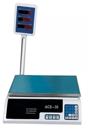 Dual Display Table Scale Indicator OIML Scale Weight 30kg