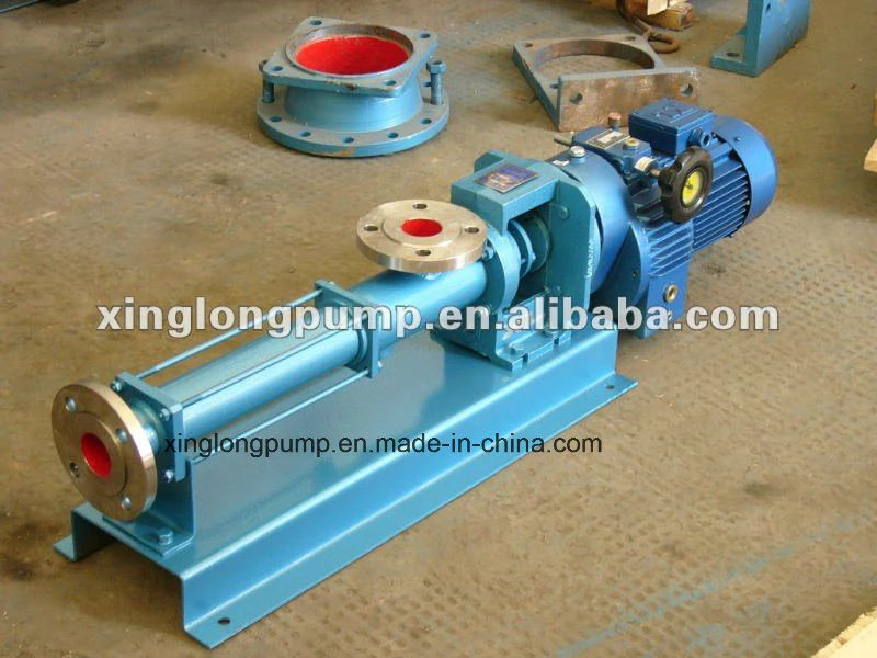 Xg Series Xinglong Single Screw Pump Used in Wastewater Treatment Process