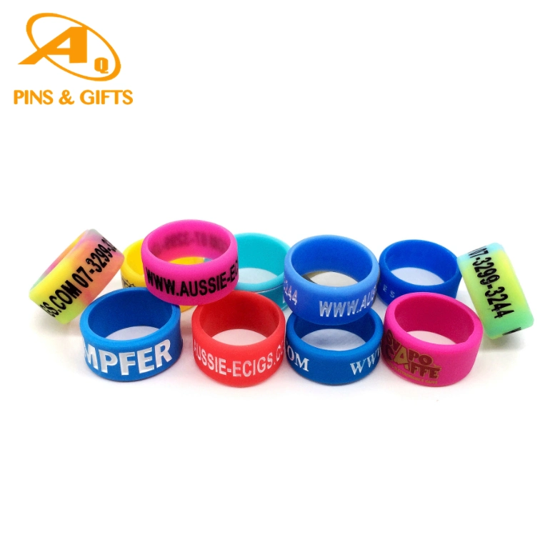 Wholesale/Supplier Customized Rubber Bracelet Watch Slap Promotional Sizes Mould Adjustable Silicone Ring Promotion Gift
