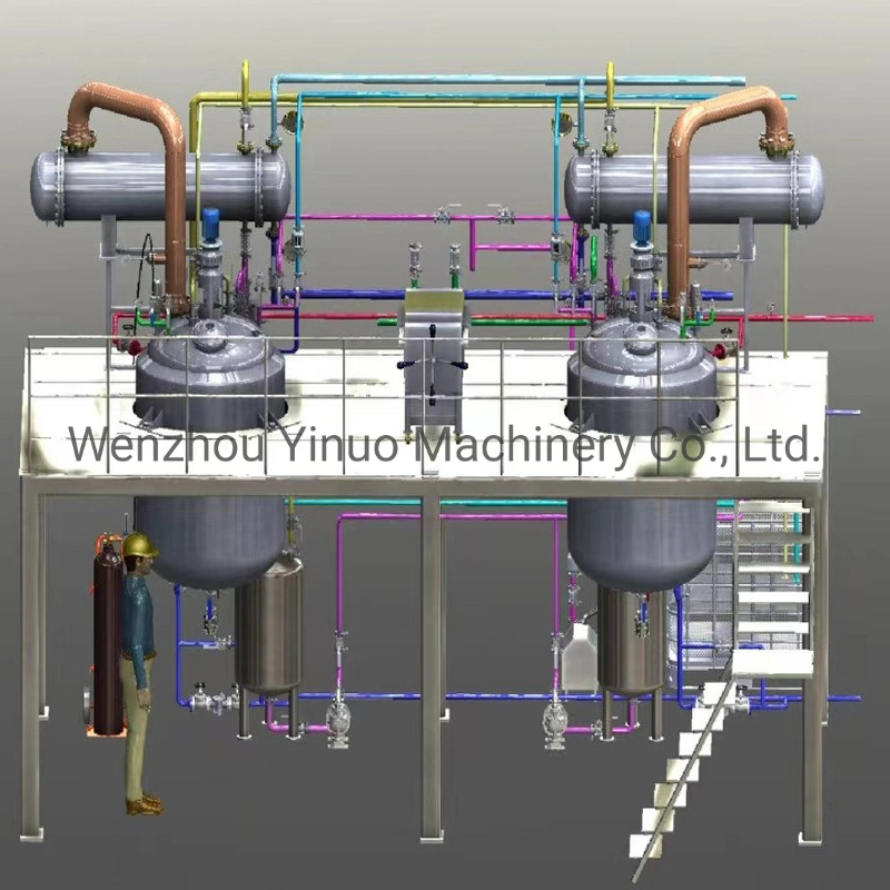 Joston Industrial Bio Reaction Electric Steam Stirred Tank Reactor Tank