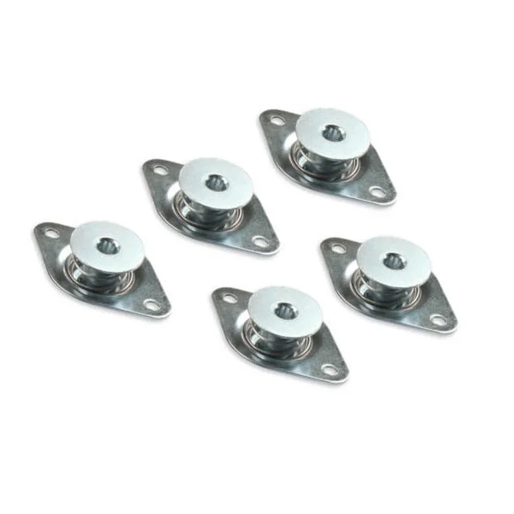 Customized Oval Head Stainless Steel Aluminum Quick Turn Bolt Scres Wall Fastener with Special Channel Simple Install