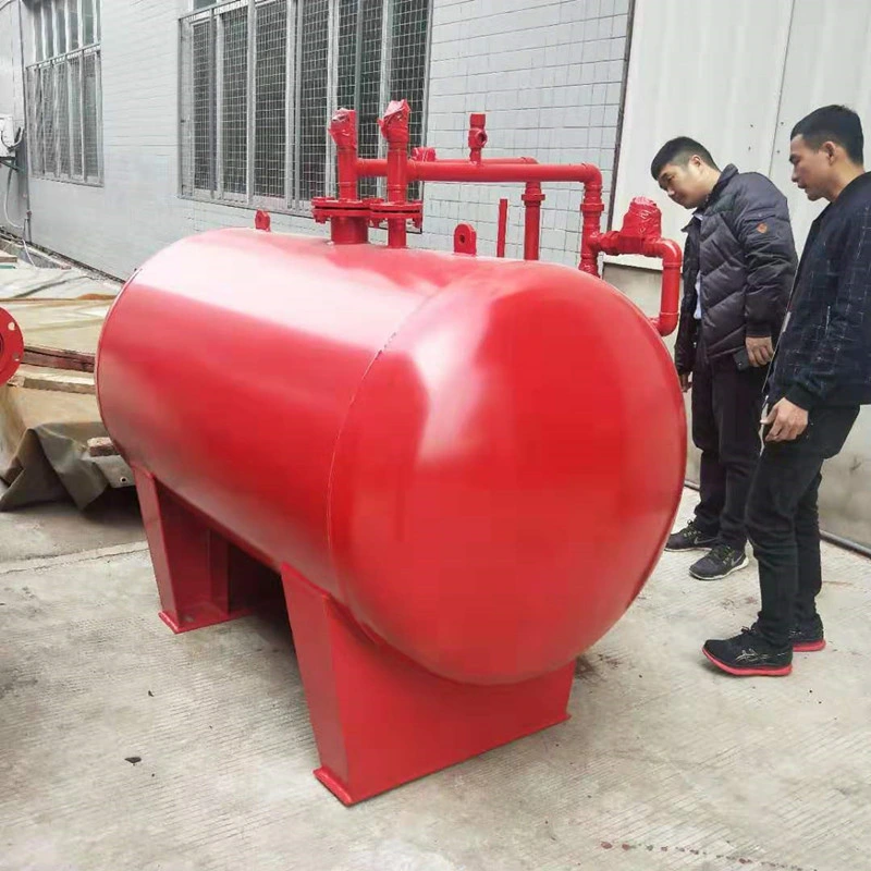 Vertical Horizontal Mobile Types Fire Fighting Foam Bladder Tank