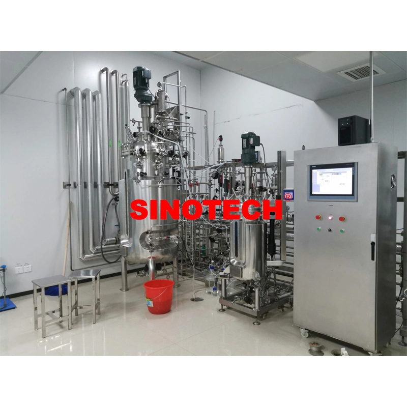 Electric Heating Small Chemical Glass Benchtop Bioreactor