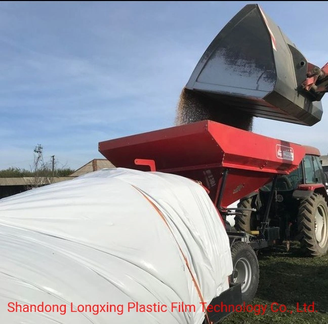 Sac de silo en plastique pour céréales en PE de la ferme chinoise pour une utilisation flexible Stockage