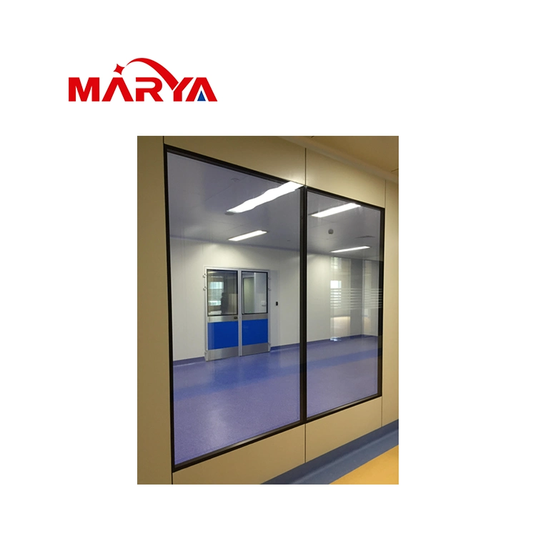 Marya China proveedor europeo de la ventana de sala limpia para el laboratorio farmacéutico