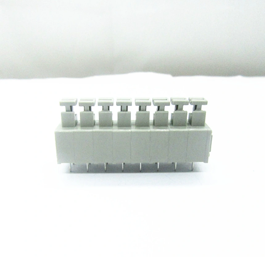 PCB Screw Terminal Block 5.0mm Pitch 8p, Straight Male