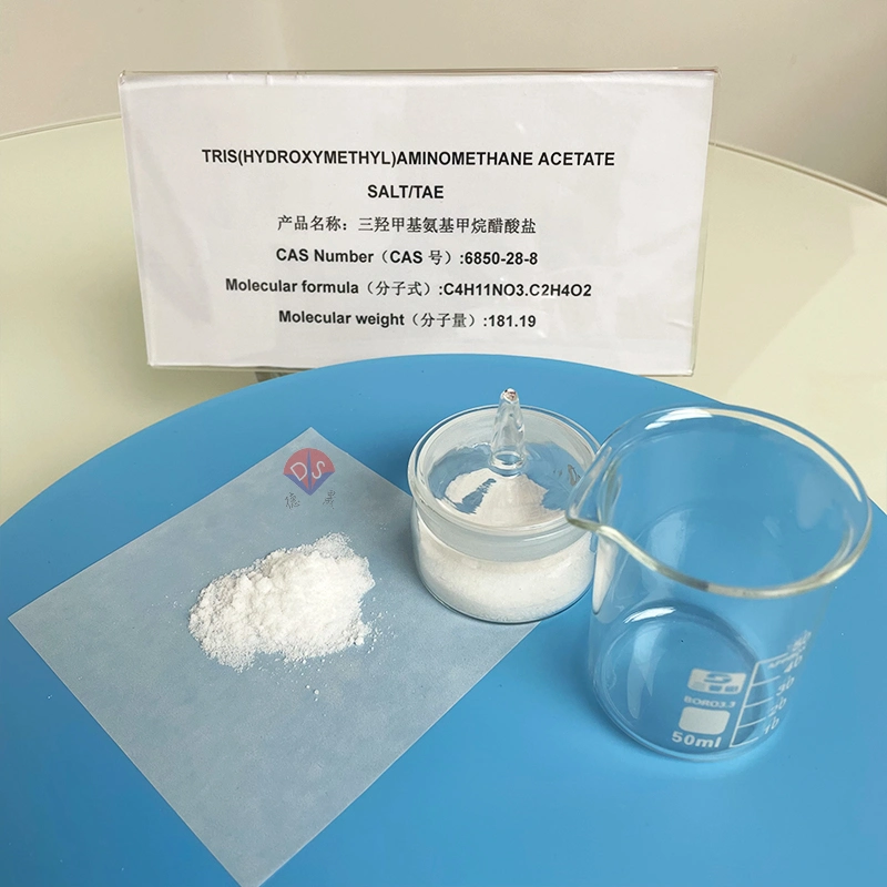 Desheng se spécialise dans la production de tampon Tae pour gel d'agarose, numéros CAS 6850-28-8.