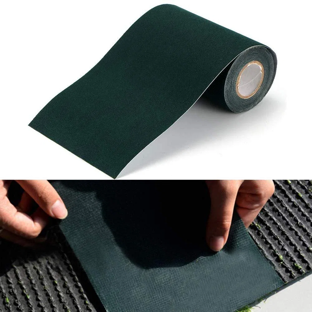 Customized Single Side Grass Tape Garden Golf Field Lawn Tape